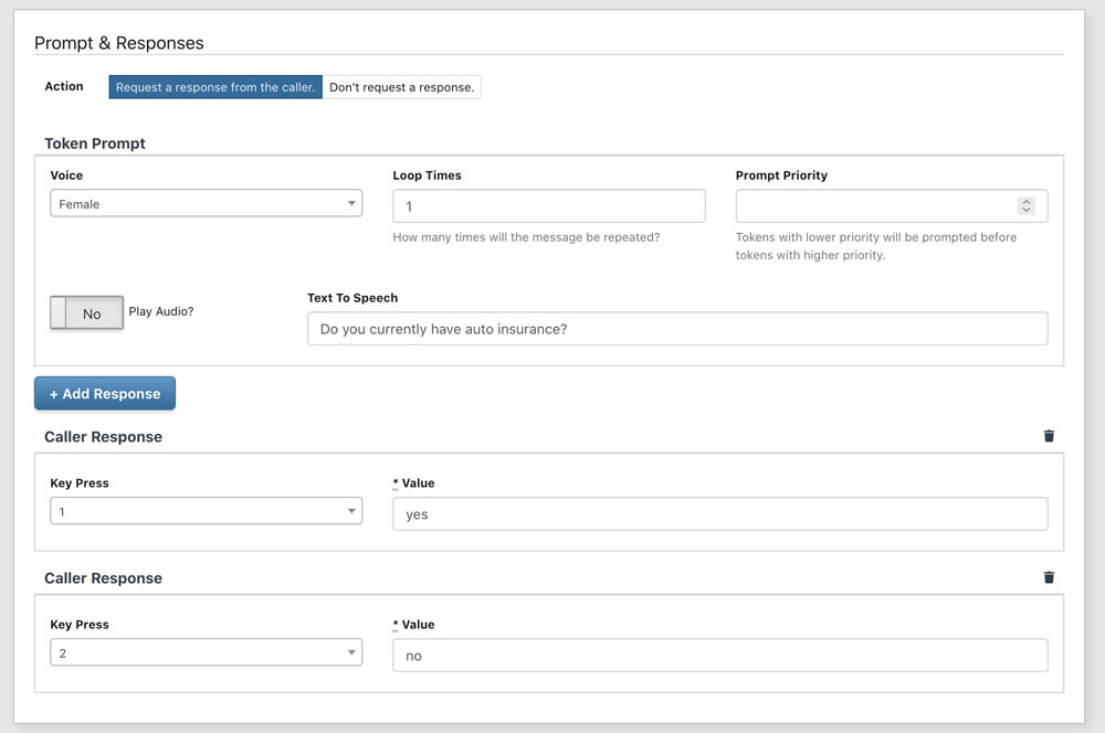 Dynamic IVR based on Buyer Filters